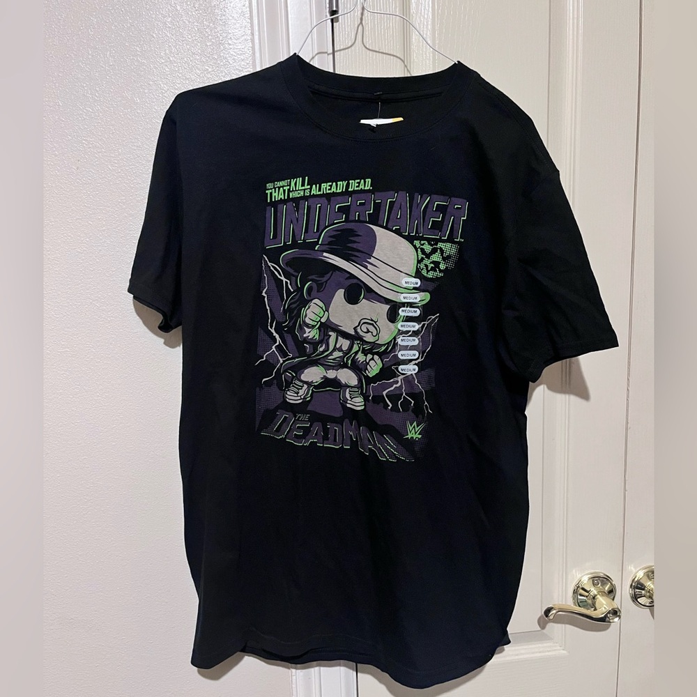 Undertaker Funko WWE T Shirt Black Purple